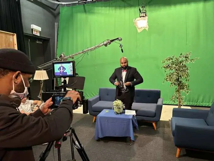 Behind the scenes