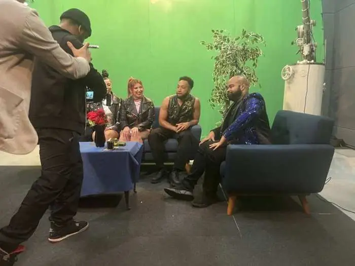 Behind the scenes