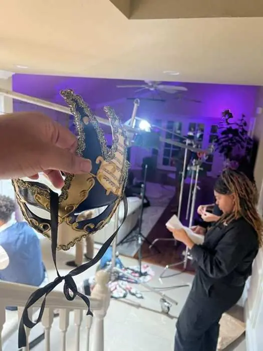 Behind the scenes