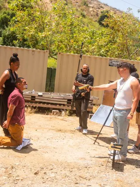 Behind the scenes